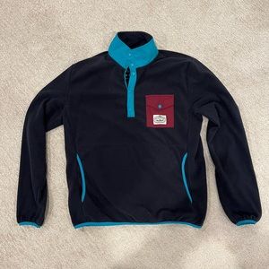 Poler Stuff Snap Fleece Navy Men’s Medium